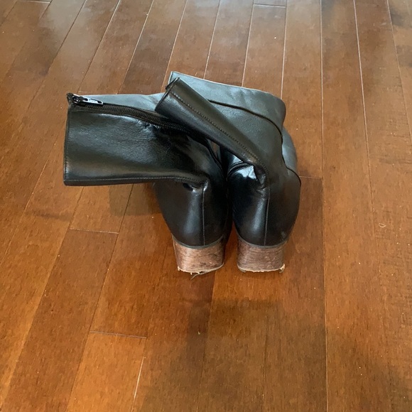 COS Square-toe Wedge Boots - Picture 7 of 8